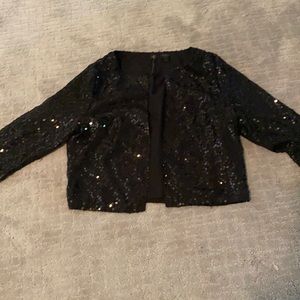 Black sequin jacket